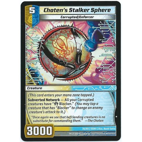 Kaijudo - Invasion Earth - #36/80 - Choten's Stalker Sphere