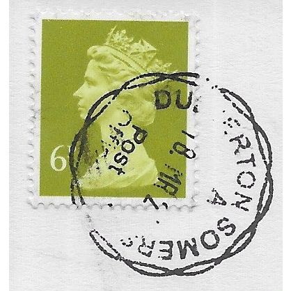 1991 6P 'YELLOW OLIVE' (PHOS PAPER) FINE USED ON PAPER (EBID73-809)