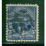 Used 281 5c Ulysses S. Grant Just Clears M04810