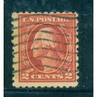 Used 425 2c George Washington Barely Clears A09345