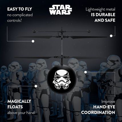 Star Wars Storm Trooper IR UFO Ball Helicopter