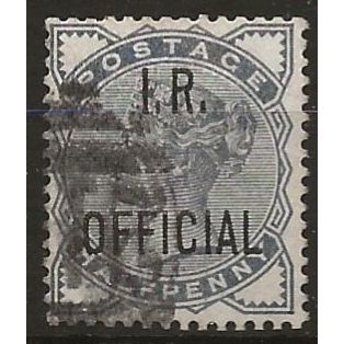 1884 O5 1/2d Slate-Blue Inland Revenue Official Good+ Used