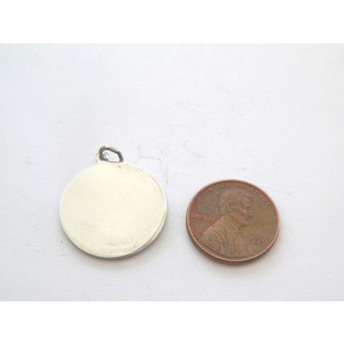UNUSED 22MM STERLING SILVER LOVE CHARM/PENDANT*NO RESERVE