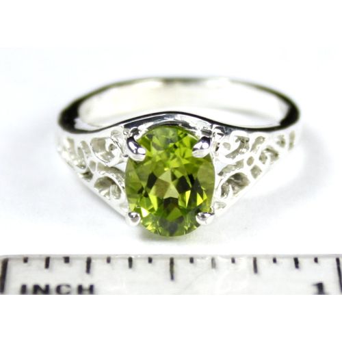 Peridot, 925 Sterling Silver Ring, SR005
