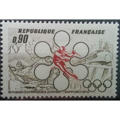 FRANCE: 1972 Winter Olympic Games Sapporo Japan SG1949 MNH