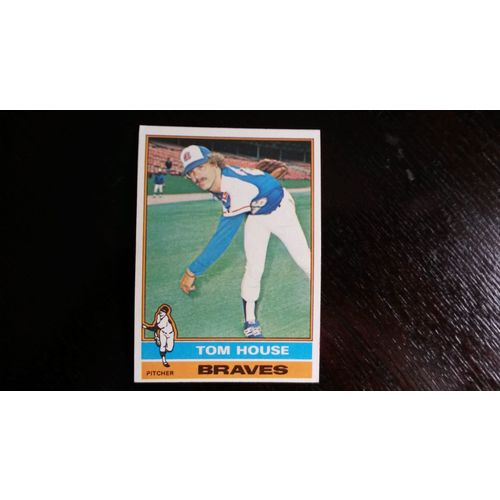 1976 Topps Card # 231 Tom House Very Good-Excellent (4) Atlanta Braves