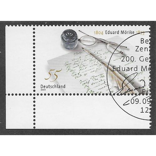 GER 2004 55c 'EDUARD MOERIKE 'FINE USED (EBID59-480)