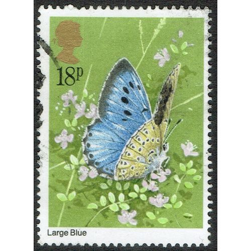 1981 Butterflies 18p Multicoloured SG1152 FU