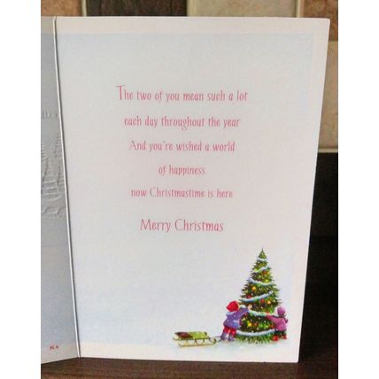Christmas Cards - Nephew and Wife - 002