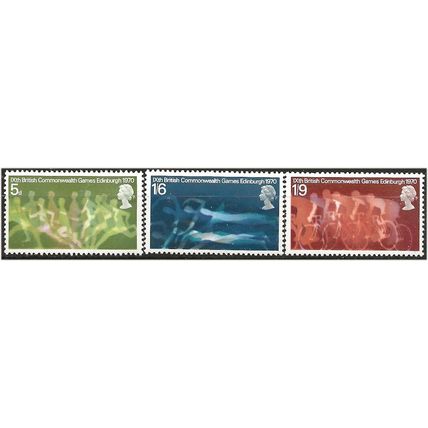 1970 Commonwealth Games Set SG832-834 Unmounted Mint .. .