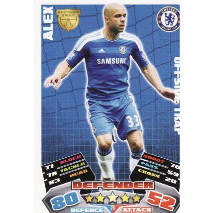 Match Attax 2011/2012 75 Alex Chelsea