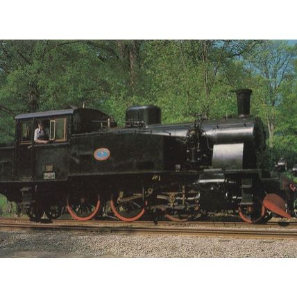Tilverkat AGJ 1920 Anten Grafsnas Jarnvag Henschel & Son Train Postcard