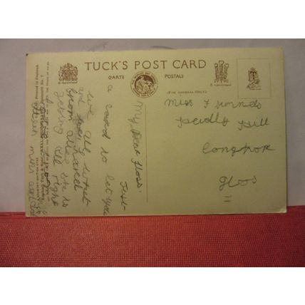 MADALEINE CARROLL. British Star. used antique postcard RP by Raphael Tuck