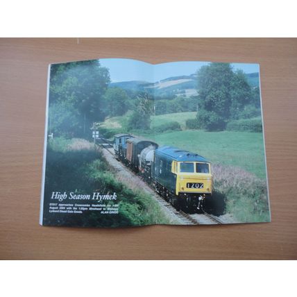 West Somerset Railway Journal Number 108 Autumn 2004 Heritage Steam