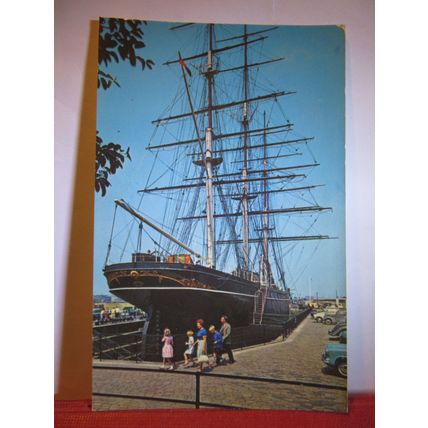 THE CUTTY SARK, GREENWICH, LONDON unused postcard. dated 1978 =