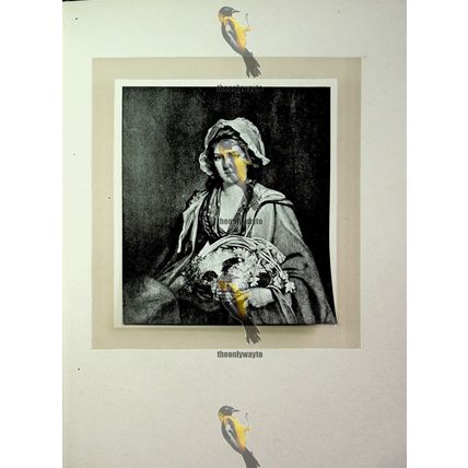 Salad Girl (Mrs Phoebe Hoppner), John Hoppner, 'Tipped In' Book Illustration