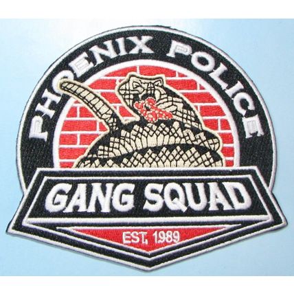 Phoenix, AZ Police Dept Gang Squad. PP37.