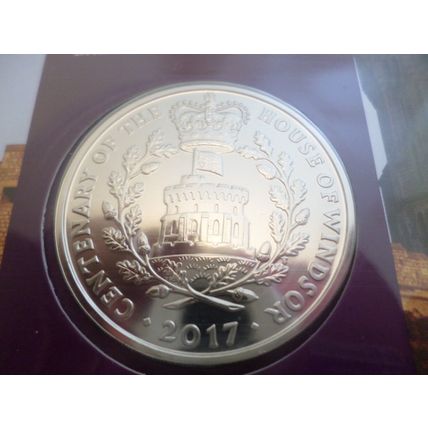 2017- Century 0f the House of Windsor - £5 Five Pounds Coin -Royal Mint - Sealed