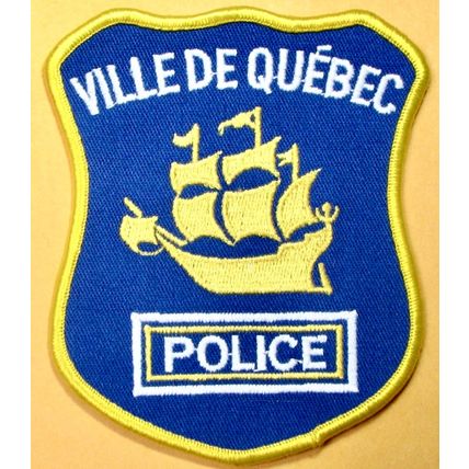 Quebec Police Dept, Canada. 3.75"X4". PP70.
