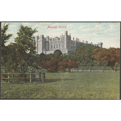 Arundel Castle, Sussex, 1905 - Postcard