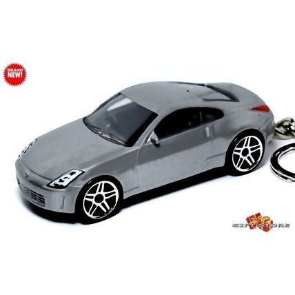 RARE KEYCHAIN SILVER NISSAN 350Z CUSTOM RIMS Ltd. Ed. GREAT GIFT NOVELTY