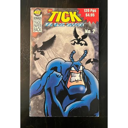 The Tick Big Blue Destiny Bonanza Edition 2 NEC Comics Press ZAYIX COMICS