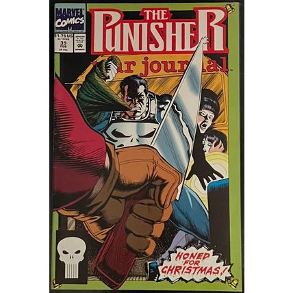 The Punisher War Journal #39 1992 Marvel Comics Zayix Comics