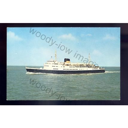 f2482 - Ostend to Dover Ferry - Roi Leopold III - postcard