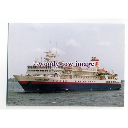 LN0515 - Liner - Frontier Spirit , built 1990 ex Bremen - postcard