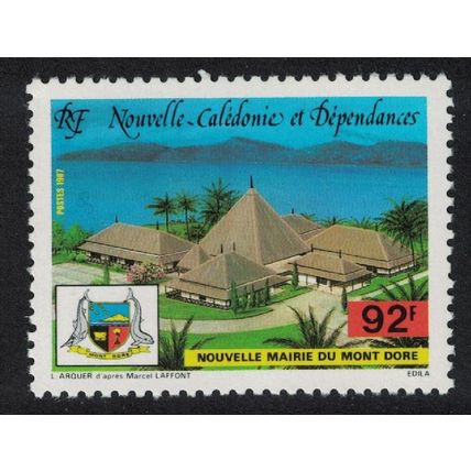 New Caledonia New Town Hall Mont Dore 1987 MNH SG#809