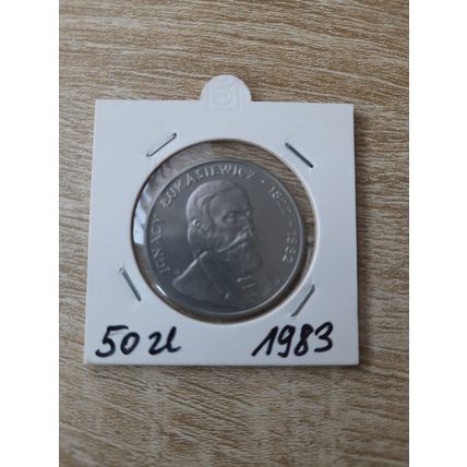 50 Zloty 1983 Lukasiewicz Münze