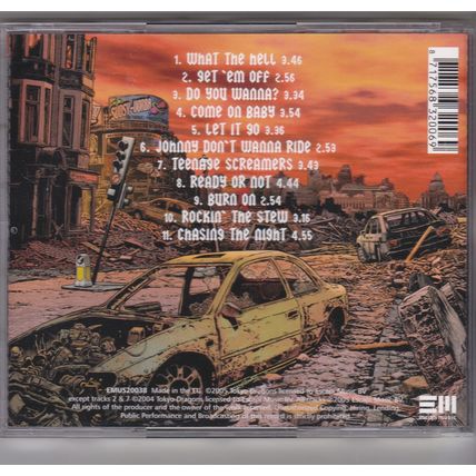 Tokyo Dragons - Give Me the Fear (2005). CD Album
