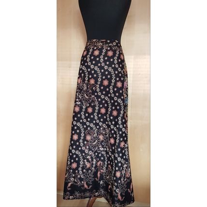 Vintage Beaded Boho Hippy Long Cotton Festival Skirt 14 UK