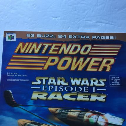 May 1999 Nintendo Power Magazine - Star Wars Racer Cover