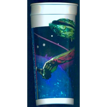 1994 STAR TREK GENERATIONS original promotional plastic soda cup