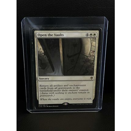 Open the Vaults Commander 2016 Magic: the Gathering Trading Card