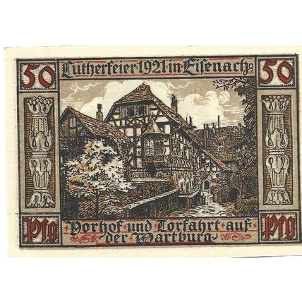 1921 Germany 50 Pfennig not Geld Mint