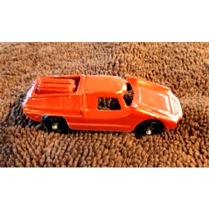 Tootsie Toys 1:64 Scale Diecast Red Abarth Fiat Car 1950/60s (GC)