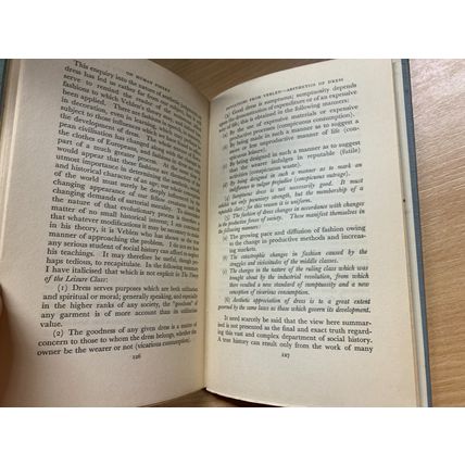 1947 "ON HUMAN FINERY" QUENTIN BELL FASHION HISTORY ILLUSTRATED HB BOOK (P3)