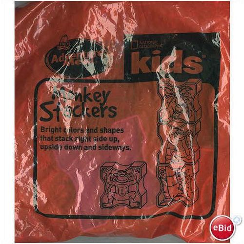 2004 Arbys Monkey Stackers Mint in Package