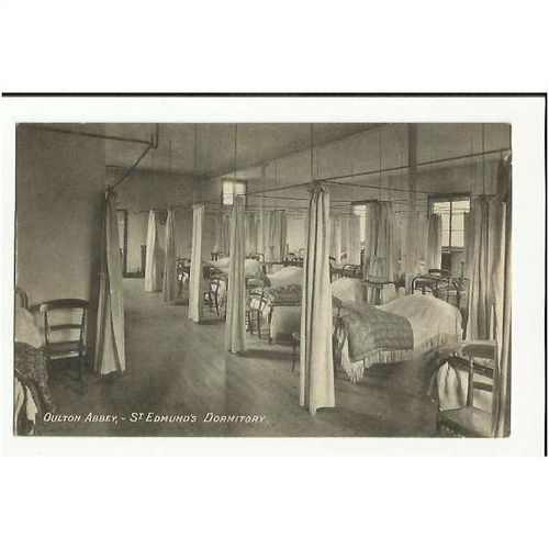 Suffolk OULTON ABBEY St Edmund's Dormitory Postcard by Marshall, Keene & Co.