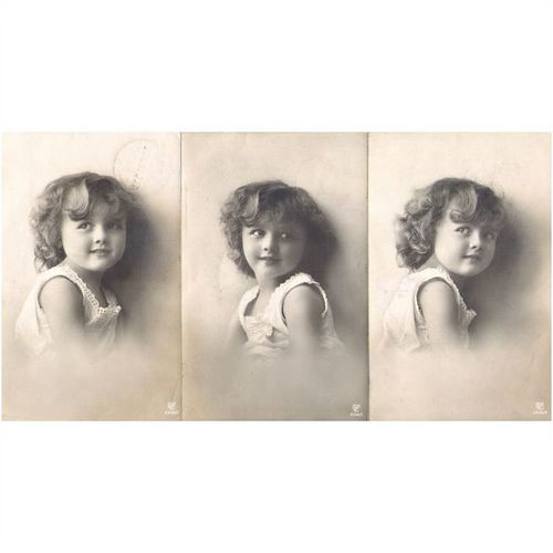 3 CARTES POSTALES - ENFANT - REF 7