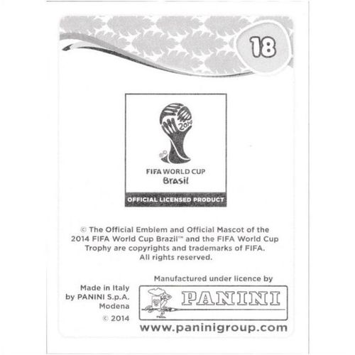 2014 Panini World Cup Soccer Stickers - #18 - Stadium Manaus/1