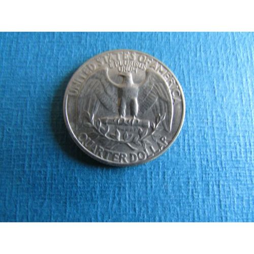 1967 UNITED STATES QUARTER DOLLAR FREE POST. AT