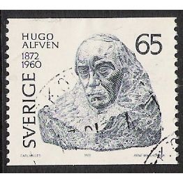 Fa 761: 65 ö deep blue Cultural Celebrities: Hugo Alfvén.