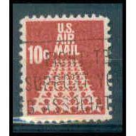 Used C72 10c 50 Stars Runway Fine WA0839