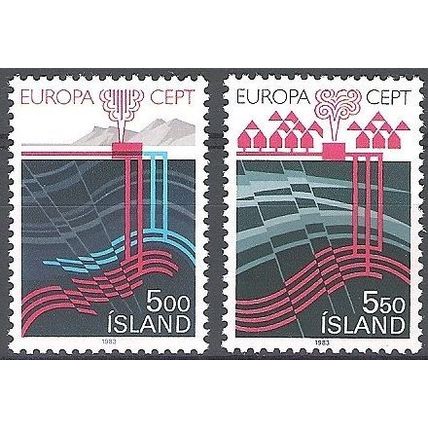 Island 1983 Michel 598 - 599 Neuf ** Cote (2013) 25.00 Euro Europa CEPT