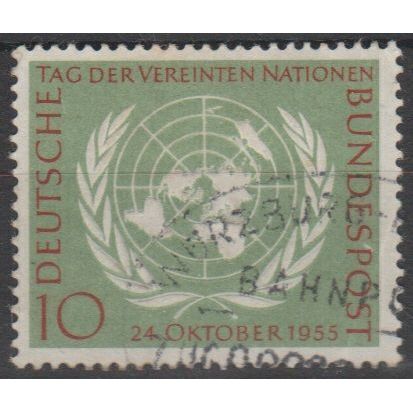 Mi: 221 used 1955 Cat € 5