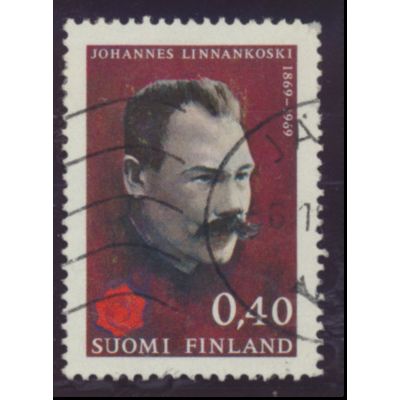 Finland Stamp Scott #487, Used