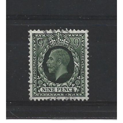 GB.SG447 9d Deep Olive-Green.Fine Used.Jun25b